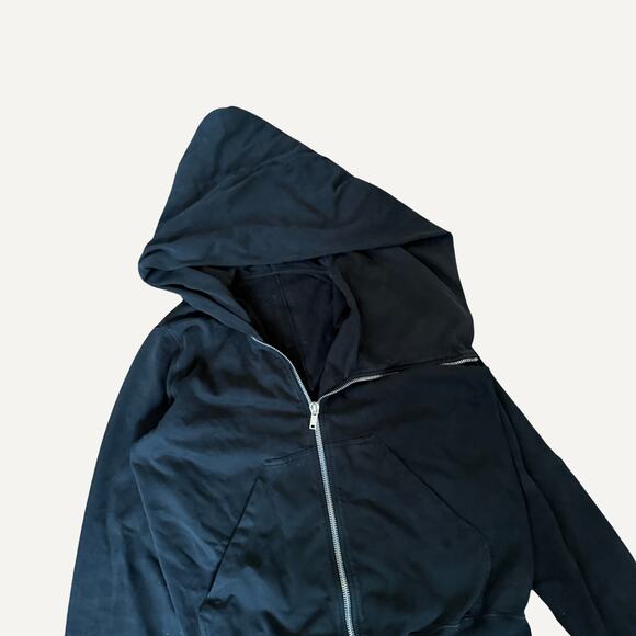 Size M - Rick Owens Men's Drkshdw Mountain Hoodie Black - Picture 3 of 7